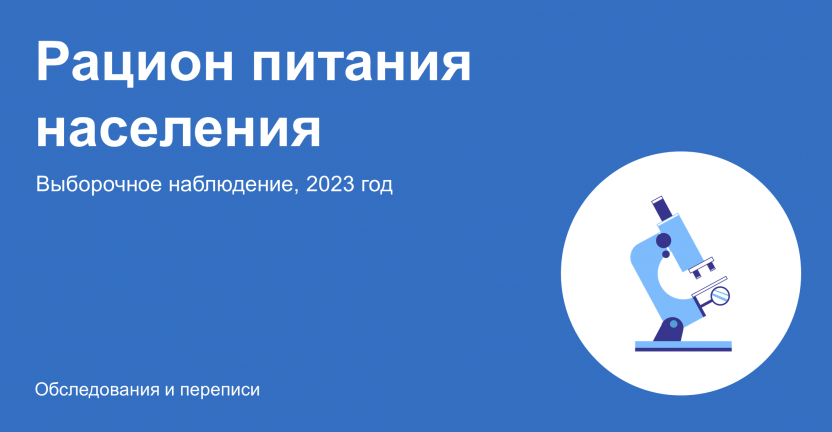 Рацион питания населения в 2023 году